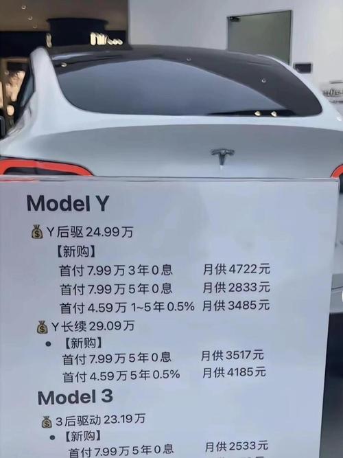 特斯拉一辆多少钱,特斯拉最便宜要多少万