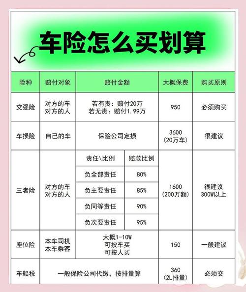 购车保险一般买什么险种／购车买的保险分别是什么