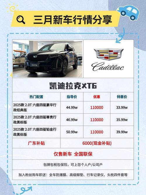 凯迪拉克的suv大约多少钱 凯迪拉克suv现在多少钱