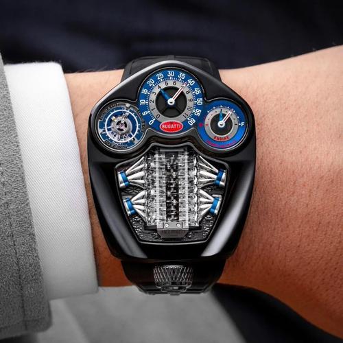 布加迪w16引擎手表,布加迪手表2021款