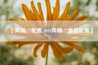 【奔腾t77配置,2019奔腾t77参数配置】