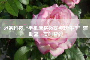 必备科技“手机麻将必赢神软件挂”辅助器 - 实时智能